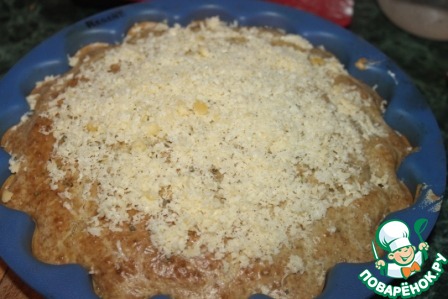 Пирог с фрикадельками