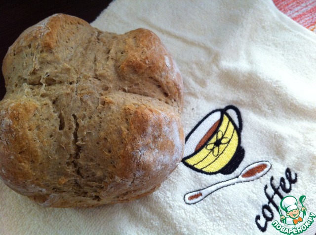 Серый содовый хлеб