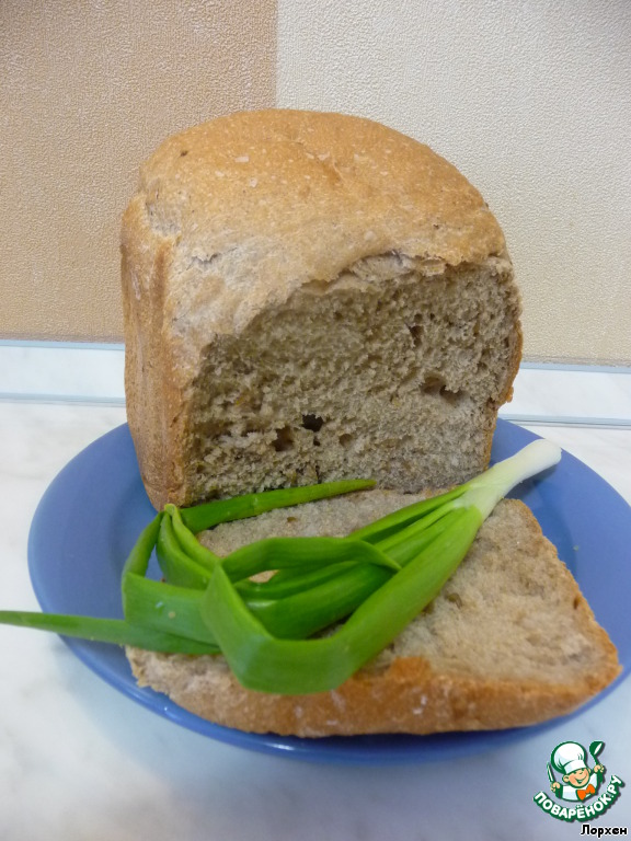 Хлеб пшенично-ржаной с семечками (рецепт для ХП)