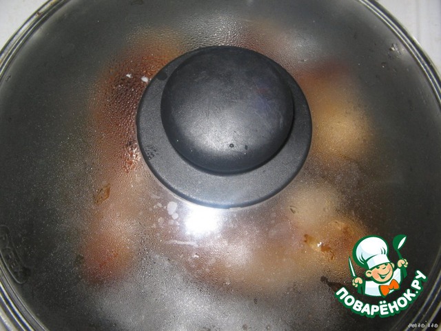 Курица в лимонной карамели