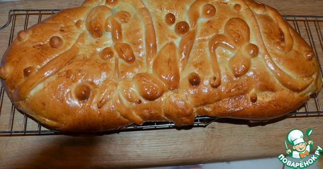Pie-pie with peas 