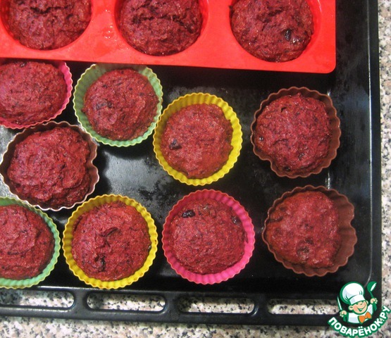 Beet cupcakes Velvet