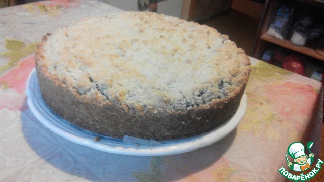 Немецкий маковый творожник