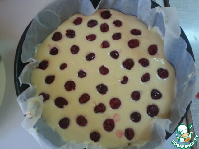 Пирог с вишней