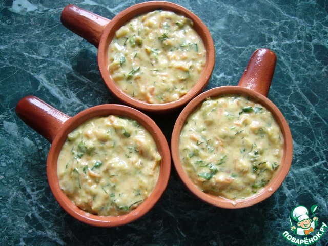 Casserole of lentils and vegetables