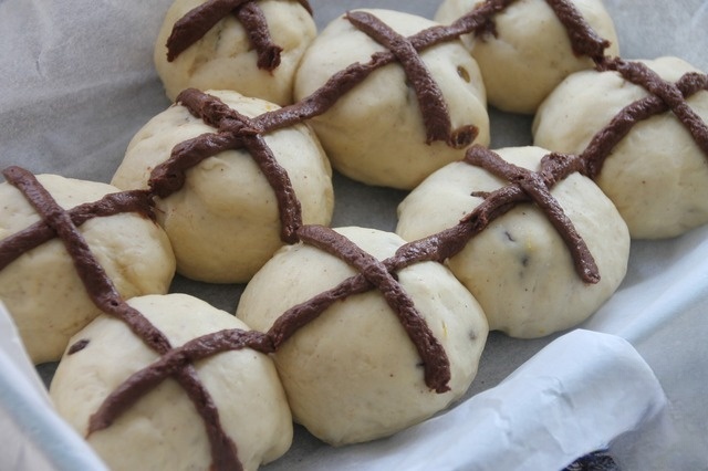 Крестовые булочки семьи Освальд