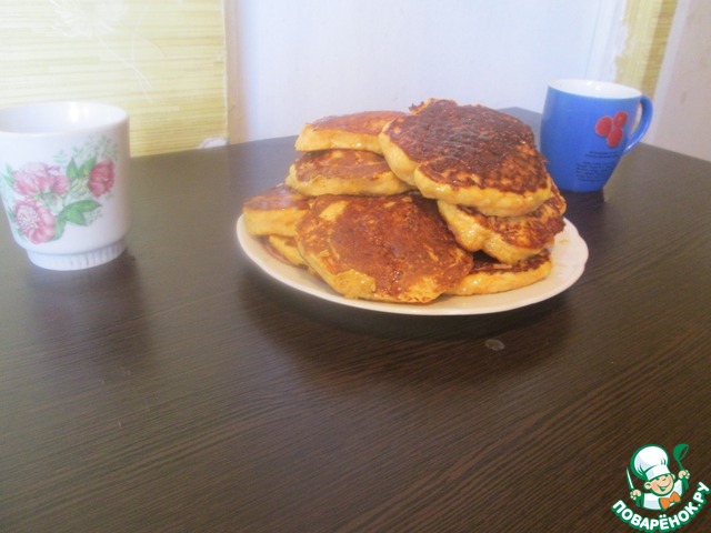 Pumpkin pancakes