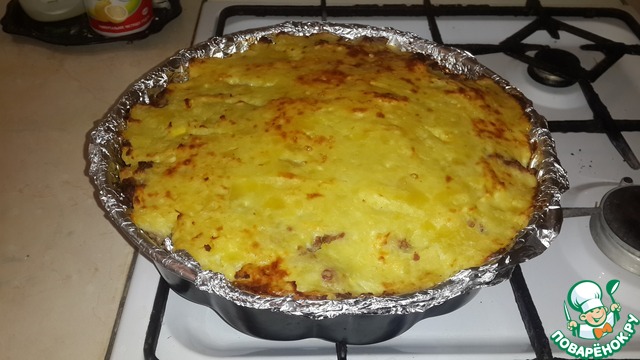 Potato gratin at home