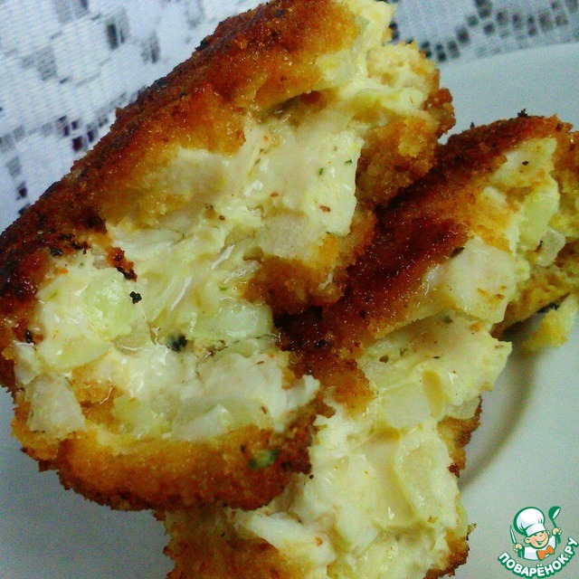 Chicken cutlets with crispy crust
