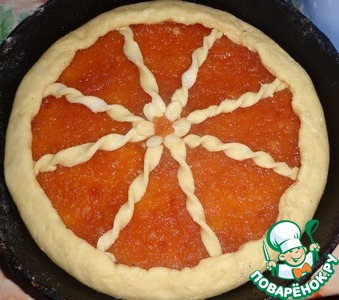 Творожно-рассыпчатый пирог 