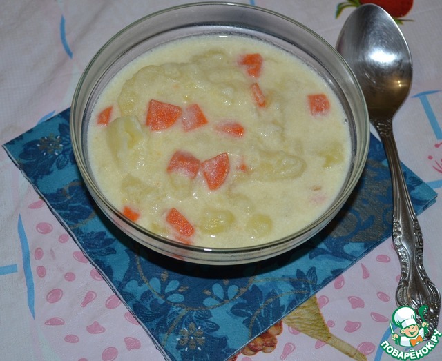 Картофель в сметане