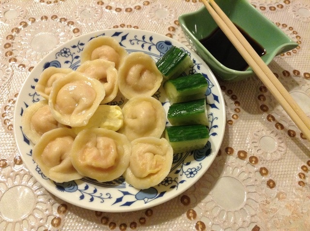 Пельмени с нутом