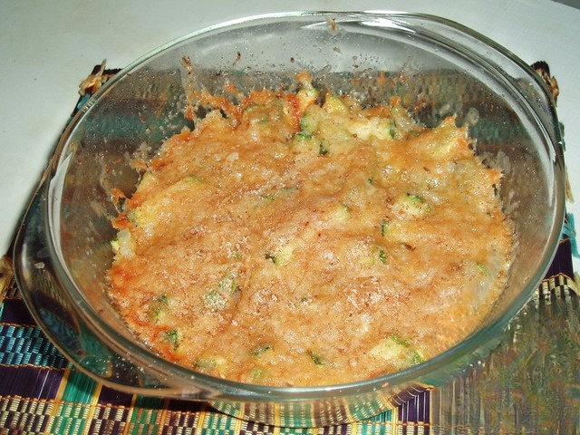 Кабачки с сыром