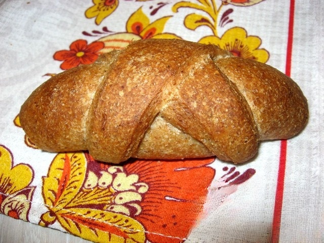 Рогалики с отрубями