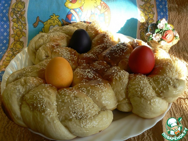 Easter bread Greek