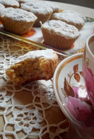 Маффины морковно-банановые