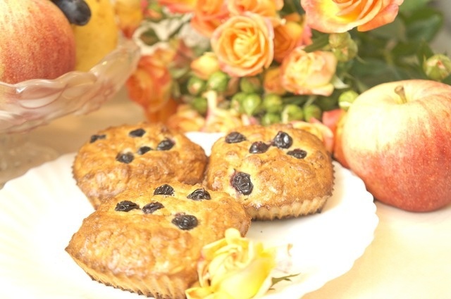 Овсяно-яблочные кексы