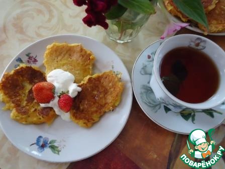 Pancakes carrot-Apple