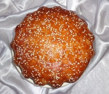 Творожный кекс с медовым ароматом и рисовыми хлопьями