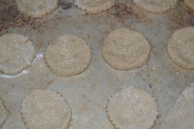 Медовое овсяное печенье