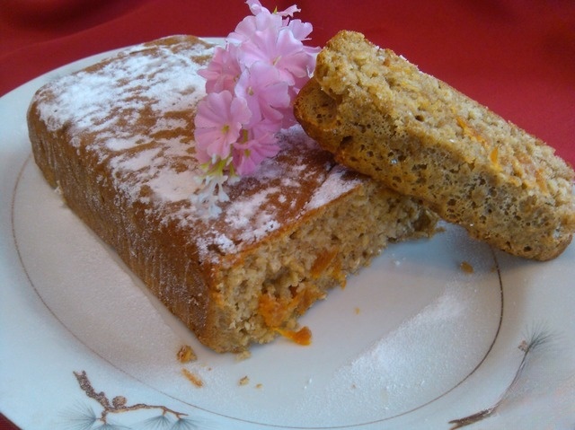 Овсяный кекс с курагой