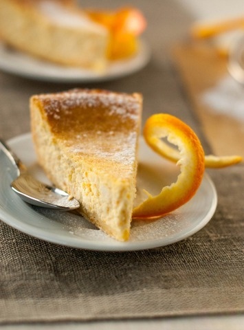 Апельсиновый чизкейк