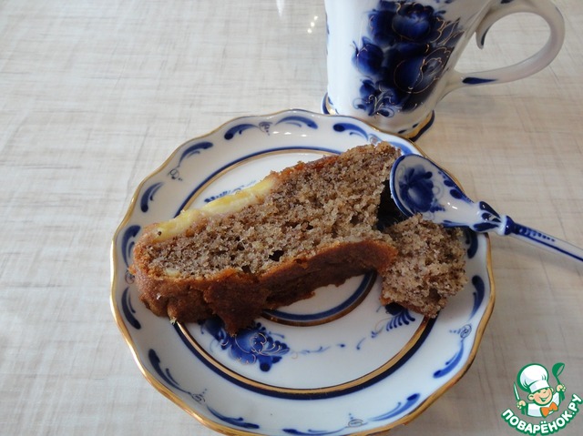 Banana-almond cake