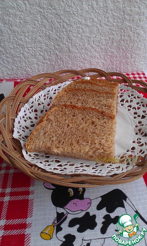 Diet bread with bran