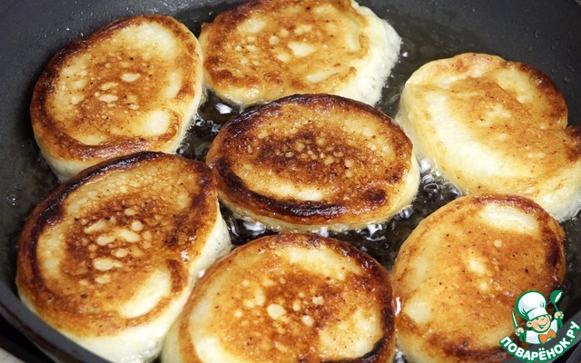 Pancakes out of baby cereal