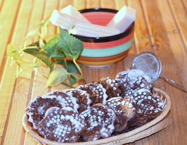 Сладкие кексы из картофеля с какао