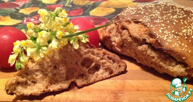 Ржаной хлеб на темном пиве