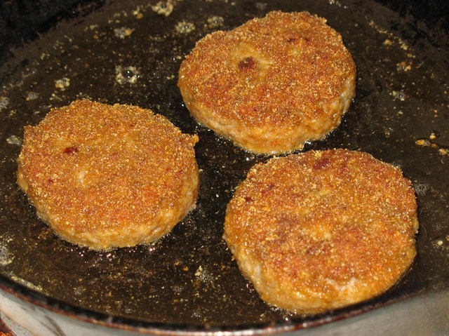 Шайбочки из телятины и печeнки