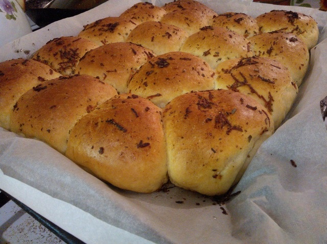 Чесночные булочки