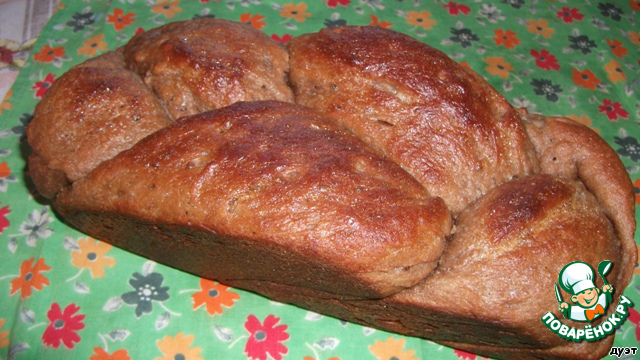 Sweet buckwheat loaf