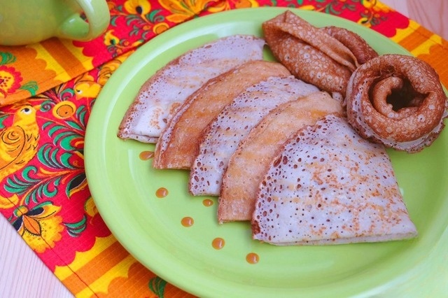 Блины миндальные