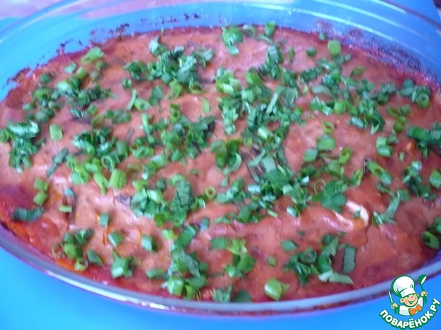 Chicken breast in tomato sauce
