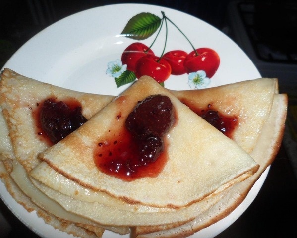 Блинчики на сыворотке