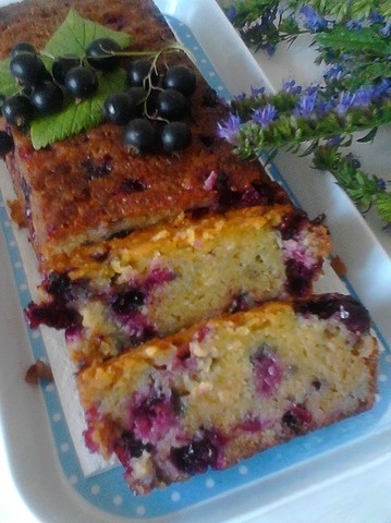 Cupcake blackcurrant