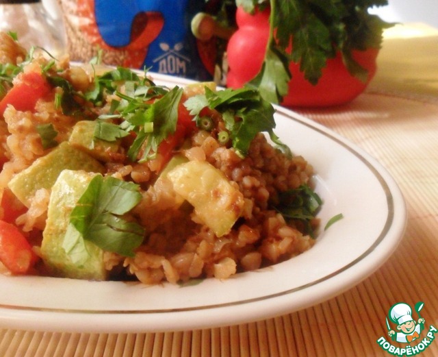 Buckwheat with vegetables