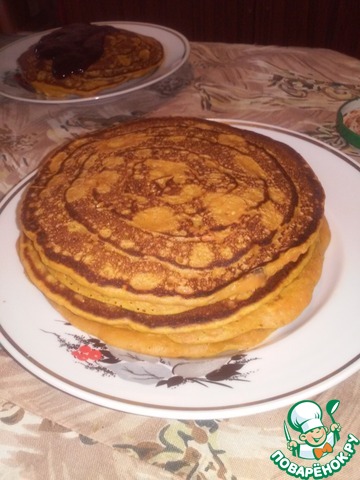 Pumpkin pancake