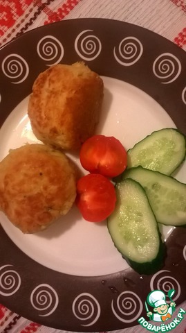 Chicken meatballs with millet