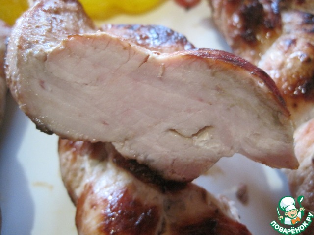 Barbecue-braids pork