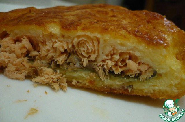 Schnitzel fish or fish in a cheese blanket