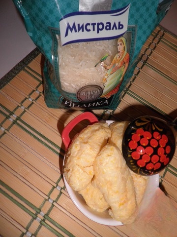 Рисовые клецки с тыквой 