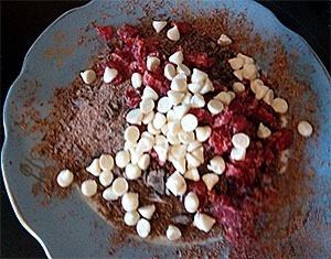 Орехово-шоколадный кекс