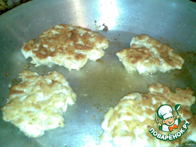 Cutlets of chicken fillets
