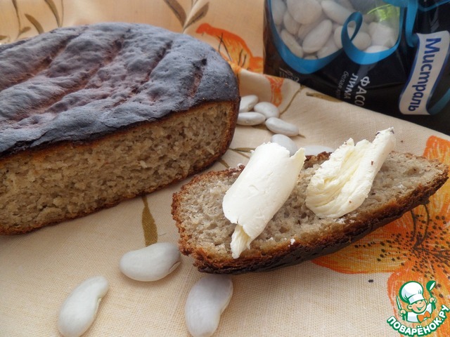 Bean-rye bread