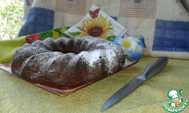 Шелковый персиковый кекс