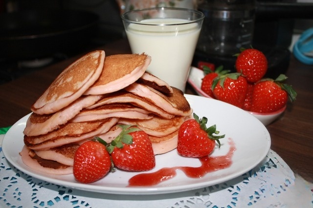 Оладьи на йогурте