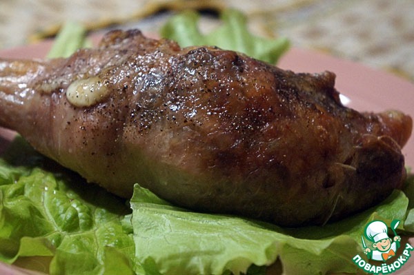 Chicken legs stuffed